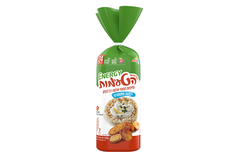 פריכיות תפוחי אדמה ו-3 דגנים בטעם פוטטוס