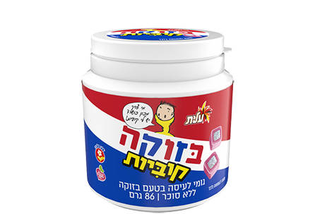 בזוקה קוביות 86 גרם