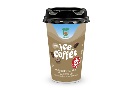 משקה קפה קר בסגנון קלאסי