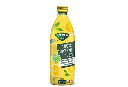 מיץ לימון 100% טבעי 500 מ