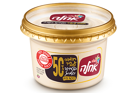 חומוס עשיר בטחינה גולמית 50%