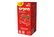 תמונה חיוכים - שוקו-שוקו 4 אריזות פנימיות
