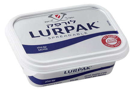 ממרח לורפק עם מלח 250גר