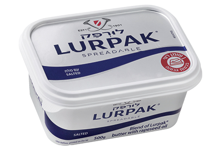 ממרח לורפק עם מלח 500גר