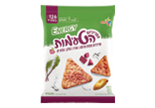  תמונה פריכיות תפוח אדמה, אורז, סלק ומלח ים