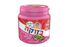 תמונה בזוקה פופים - גומי לעיסה ללא סוכר בטעם בזוקה תות