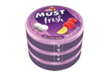  תמונה שלישיית סוכריות FRESH פטל לימון 45 גרם