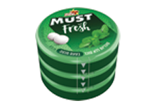  תמונה שלישיית סוכריות FRESH מנטה 45 גרם