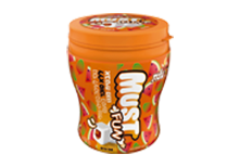  תמונה MUST FUN -  גומי לעיסה במילוי נוזלי ללא סוכר בטעם אבטיח מנגו