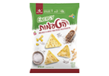  תמונה פריכיות תפוח אדמה, אורז, תירס, אפונה ירוקה, סלק, בתיבול מלח ים