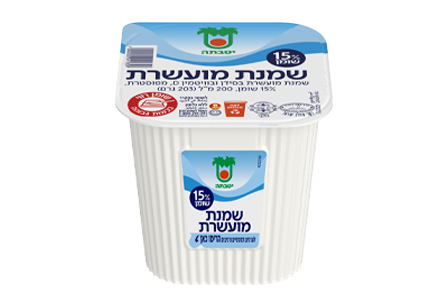 שמנת חמוצה מועשרת