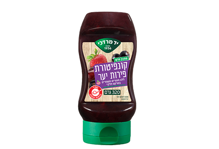 קונפיטורת פירות יער לחיץ 320 גרם