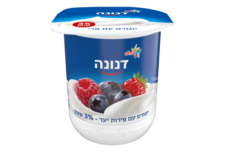 יוגורט עם פירות יער 3% שומן 150 גרם
