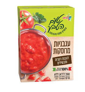 עגבניות מרוסקות בקופסה