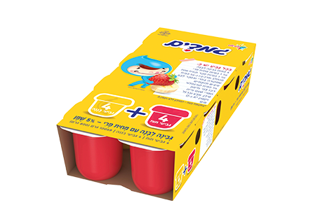 גבינה לבנה עם מחיות פרי