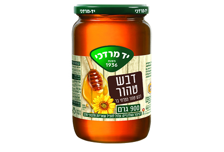 דבש טהור מפרחי בר 900 גרם