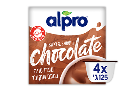 מעדן סויה בטעם שוקולד