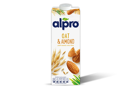 משקה אלפרו שיבולת שועל ושקדים 1ל