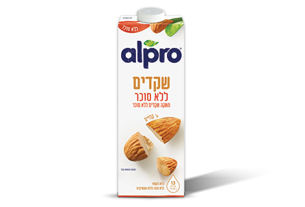 משקה אלפרו שקדים ללא סוכר 1ל