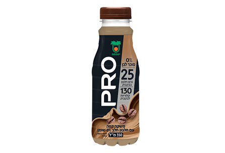 פרו משקה קפה ללא סוכר 25 גרם חלבון